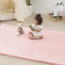 1.5" Thick Baby Play Mat for Floor,59x71 Padded Playpen Mat, Non-Slip