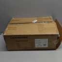 LAATOOREE Nightstand Set of 2, Small Bed Side Table with Arch Door, Mid-Century End Table with Wood Legs for Bedroom, Small Space (Black)