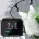 Reptile Humidifiers Smart Misting System, Reptile Mister Automatic with Timer, Terrariums Humidifier with 360Adjustable Misting Nozzles, Spray Kit for Rainforest Plants Amphibian (Touch 1st Gen - Upgraded Version)