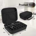 SMYV Insulin Vial Holder Storage Case for Fridge, Peptide Case Fits Standard 10ml U-100 Vials, 30 Slots