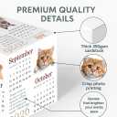 2 x 2026 Cube Desk Calendar  Small 1010 cm Desktop Block Calendar with Cute Cat Photos & Quotes, Mini Desk Decor for Home & Office, Cat Lover Desk Accessory