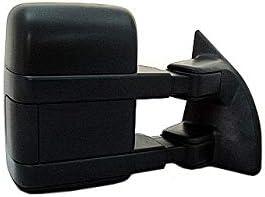 Right Passenger Side Manual Mirror - Textured - with Ambient Air Temp Sensor - Compatible with 2011-2016 Ford F-250 Super Duty