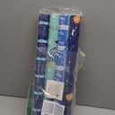 Hanukkah Wrapping Paper (4 Rolls, 93 sq. ft. ttl) Menorahs, Dreidels, Stripe and Star of David Design for Holiday Gift Wrap  Traditional Hanukkah Elements Collection  17 Inches x 16.5 Feet Per Roll