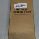 Titan Mall Magnetic Screen Door, Self Sealing Door Net, Heavy Duty Mesh Screen Magnetic Closure Keep Bugs Out, Retractable - Pet and Kid Friendly, Hands Free fit for 39" x 82" Doors (Black)