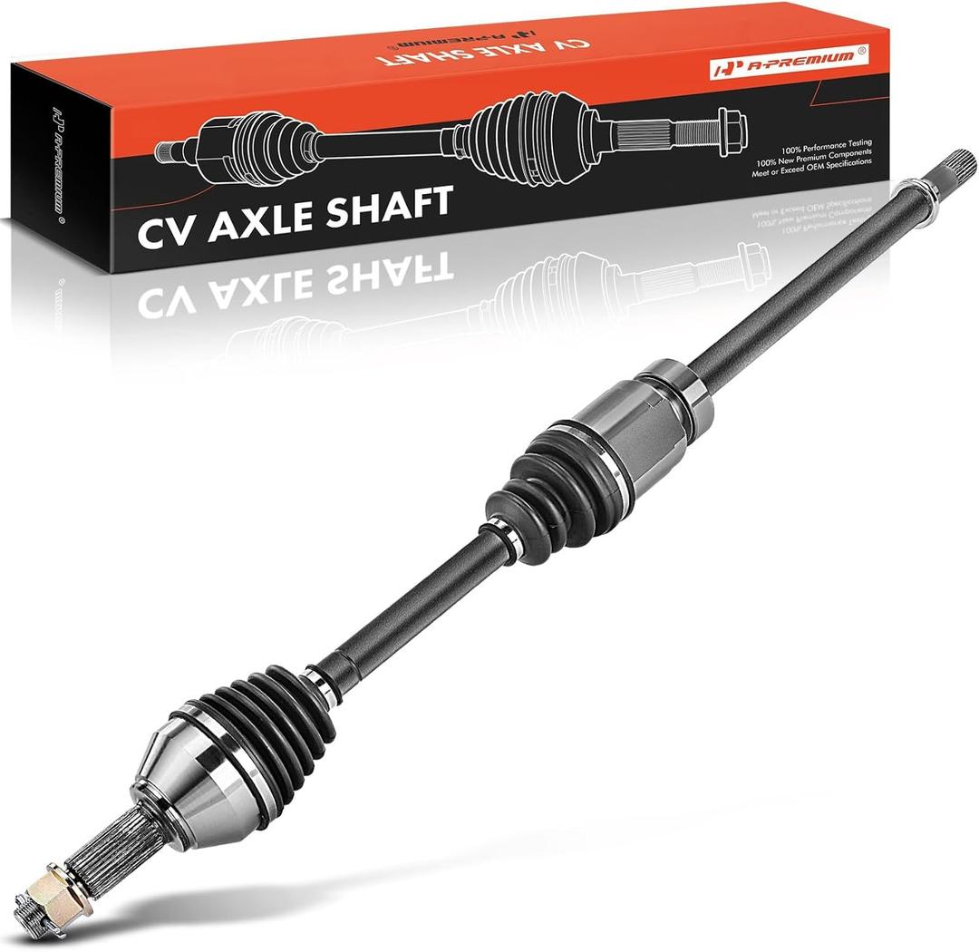 A-Premium CV Axle Shaft Assembly Compatible with Infiniti & Nissan Models - JX35 (2013), QX60 (2014-2019), Pathfinder (2013-2019) - V6 3.5L FWD - Front Right Passenger Side