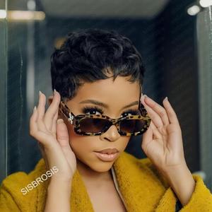 SisBroSis Short Wigs for Black Women Pixie Cut Human Hair Wigs for Women Natural Black Color Lightweight for Summer Glueless Short Layered Pixie Wigs Easy to Throw on and go