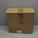 Syhood 4 Pcs 6 Inch Velvet Christmas Balls Large Velvet Ornaments Balls Xmas Tree Decorations Hanging Flocked Ornaments for Christmas Tree Home Garland Holiday Party Decor (Brown)