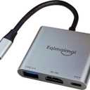 USB C to HDMI Adapter, 4K@30 HDMI to USB C,USBC to HDMI Adapter with USB 3.0, 100W PD Charging, Multiport Hub Compatible with MacBook Pro, iPad Air, iPhone, Laptop, TV, Switch, Monitor and More