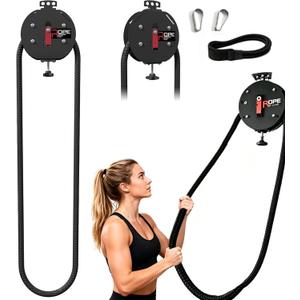 Endless Rope Trainer, Adjustable Resistance(11-66 lbs) for Workout
