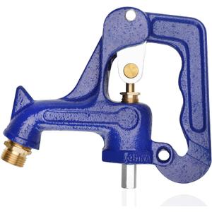 Frost Proof Yard Hydrant Head Assembly, Adapt to 1" NPT Male Thread Pipe with 3/8"-16 Nut Rod, 3/4" Pipe Connection, Providing a Stable Water Supply, Yard Hydrant Replacement Head