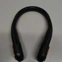 SWEETFULL Portable Neck Fan 360 Cooling Bladeless Personal Fan | No Hair Twisting - 4000mAh USB Rechargeable Wearable Fan for Travel, Birthday Gifts for Men, Women, Mom, and Dad (A2 Black)