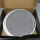 New Star Foodservice 50974 Restaurant-Grade Aluminum Pizza Baking Screen, Seamless, 16-Inch, Pack of 6 (Silver)