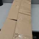 Anfrere Standing Ashtray Outdoor for Patio, Large & Tall Outside Ash Tray for Cigarette Butt Receptacle Disposal, Commercial Metal Smokers Cigar Ash Tray Container with Lid and Trash Can, D01BK (Black)