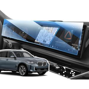 Screen Protector for 2025 2024 BMW X5 I3 X7 I4 IX I5 X6 12.3" Digital Instrument Cluater and 14.9" Central Information Display, HD Clear, 9H Tempered Glass Car Navigation Screen Protector