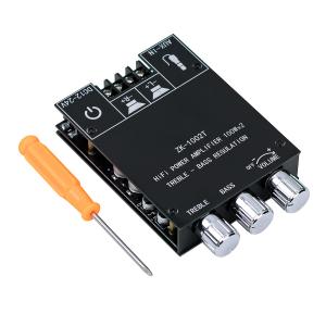 Hosyond ZK-1002T 100W+100W Bluetooth Amplifier Board with Treble and Bass Control 2.0 Channel Stereo AMP Board for DIY Passive Speakers Home Theater