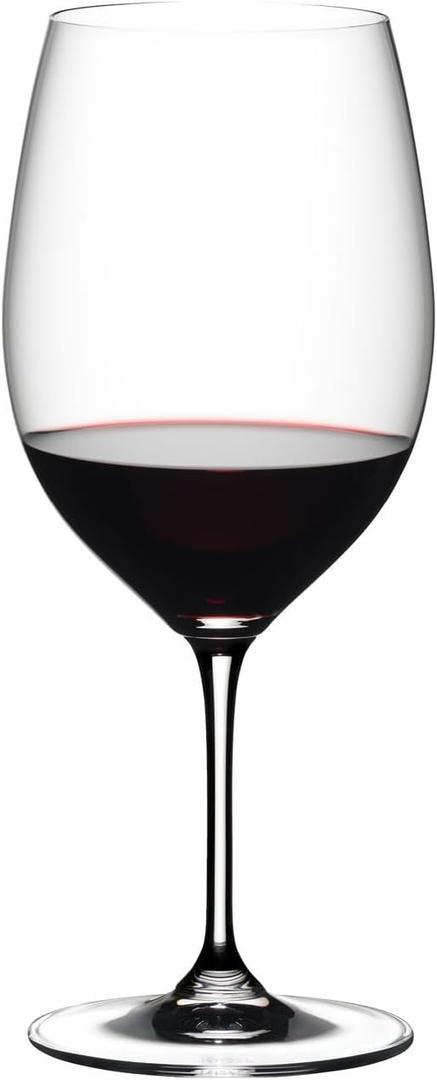 Riedel Vinum Pay 3 Get 4 Value Set Cabernet/Merlot Wine Glasses, 21.98 Ounces