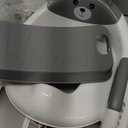 Potty Training Seat, SKYROKU Upgrade Toddler Toilet Seat for Kids Boys Girls, 2 in 1 Potty Training Toilet, Splash Guard Anti-Slip Pad Step Stool,New Sector-Shape Stabilized Base (8899+Grey)