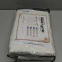 Pinch Pleated Curtains Blackout, Linen 90 Inch Blackout Curtains, Thermal Insulated Pinch Pleated Drapes for Bedroom and Living Room, 40" W x 90" L (Pack of 2), Natural