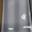 ZLY Jewelry Rings Display Tray Velvet 100 Slot Case Box Jewelry Storage Box (White)