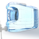 Arrow Home Products Oasis Drink Dispenser for Fridge, 2 Gallon - Plastic Beverage Dispenser with Spigot for Easy Dispensing - BPA Free Clear Plastic - Convenient Handle, Easy-Pour Spout