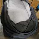 UPPAbaby Bassinet V3 - Compatible with Vista, Cruz, Ridge Strollers - Overnight Sleep Solution - Mattress, Sheet and Bug Shield Included - Jake (Charcoal/Carbon Frame)