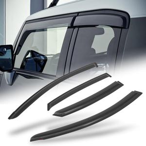 Magshion Car Window Rain Guards Compatible with 07-10 Hyundai Elantra, 4PCs (Tape-On)