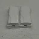 Bates - Baby Safety Outlet Cover Box, 2 Pack, Baby Proof Outlet Covers Baby Proofing, Plug Covers for Electrical Outlets, Socket Covers for Outlets, Child Proof Outlet Cover, Outlet Box Cover (White)