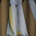 Wooden Kids Bookshelf, Rainbow Book Shelf for Kids Rooms, 4 Tier Toddler Storage Book Rack, Montessori Bookcase for Playroom, Nursery, Living Room