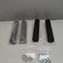 Adjustable Bed Legs Replacement for Adjustable Bed Base Frame, Different Threads Include,12 inch Screw in Legs Set of 4