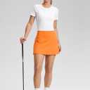 CRZ YOGA Butterluxe High Waisted Tennis Skirts for Women - Mini Lined A Line Golf Casual Skort with Inner Pockets