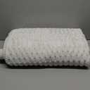 JPGGD Plush Warm Sofa Covers Washable, Funny Fuzzy Couch Cover for Dogs Washable, Non-slip Couch Covers for Sectional Sofas, Soft Sofa Slipcover for Pet & Kid(1PC, Beige White, 36"×83", Single Seater)