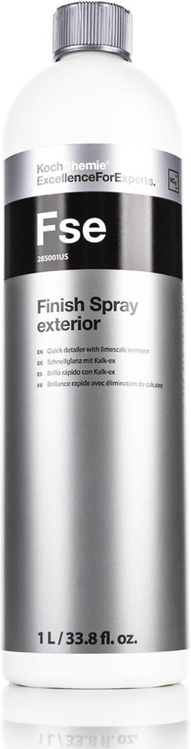 KOCHCHEMIE - Finish Spray Exterior Quick Detailer with Limescale Remover - Cleans, Maintains, and Preserves External Vehicle Surfaces, Glass, and Plastics; Ideal for Quick Finishing (1 Liter)