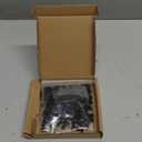 #10-32 x 1/2" Black Flat Head Socket Head Screws (100 pcs), 304 Stainless Steel 18/8, Countersunk Head, Allen Hex Drive, Full Thread, Fayeploo (with Hex Wrench)