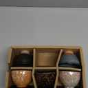 WZHSBSAQ Teacups, Sake Cups Handmade Ceramic Mug Set 2.5 oz (Approx. 70.9 g) 6 Color Earthenware Teacups, Sake Cups (Set of 5)
