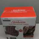 Sunbeam Faux Fur Heated Throw Blanket - Velvety Truffle, 50 x 60 in