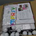 imprsv 4FT Light Up Numbers, Marquee Numbers 40th Birthday Decorations for Women Men, Large Light Up 40 Birthday Women Foam Board Anniversary Party Decorations Arch Kit (DIY)