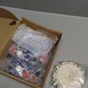 Saypacck 12 Set Halloween Crafts Halloween Spider Web Craft Kit Party Supplies Spider Web Wooden Painting Set with Bubble Stick Christmas Birthday Gift Pack Suitable for Party Supplies Gifts