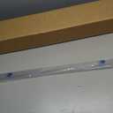 2-Pack Butecare Frameless Shower Door Bottom Seal with Long Sweep for Glass Doors Stop Shower Leaks and Create a Water Barrier (3/8 x 36)
