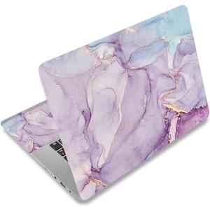 ArtSo Laptop Skin Sticker Decal, 12" 13" 13.3" 14" 15" 15.4" 15.6 inch Laptop Universal Netbook PC Notebook Vinyl Reusable Skin Sticker Cover Art Case Protector Personalized,Purple Blue Marble
