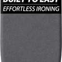 Ironing Board with Heat Resistant Cover, 43x13 Compact and Space Saver Iron Board, Full Size Foldable, Height Adjustable