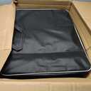 Car Seat Covers Full Set, Super Luxurious Heavy Duty Waterproof Leather Automotive Vehicle Cover for Cars SUV Pick-up Truck, Universal Non-Slip Seat Car Accessories (Black)