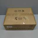 Ceiling Fan with Lights Remote Control, 24" Black, 6 Speeds 3 Light Color Low Profile Flush Mount Ceiling Fan for Kitchen Bedroom