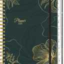 2026 Planner 8.5 x 11, Large Weekly and Monthly Planners with Tabs, A4 Spiral Bound Daily Calendar 2026 Planner, 12 Month Agenda Organizers from Jan. to Dec.(Black Gold)