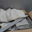 Joseph Joseph Tota 90 liter/23.8 gallon Laundry Hamper Separation Basket with lid, 2 Removable Washing Bags with Handles - Ecru