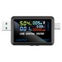 USB and Type-C Tester - Multi-Functional Digital Tester for DC 4.5-36V, 0-8A Current and Voltage Meter, Supports Multiple Fast Charging Protocols