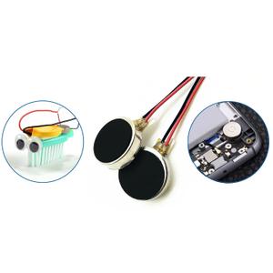 40PCS Vibration Motor DC3V 12000rpm Mini Vibration Motor Vibrating Motor for Cell Phone Electronic Device Repair Single Board Computers Classroom Project Bristle Bots Cable 2in