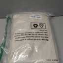 LAMIT Light Beige Short Linen Curtains 48 inch Length for Windows, Grommet Light Filtering Curtains Privacy Protected Window Drapes for Bedroom/Living Room, Set of 2 Panels, W42 x L48