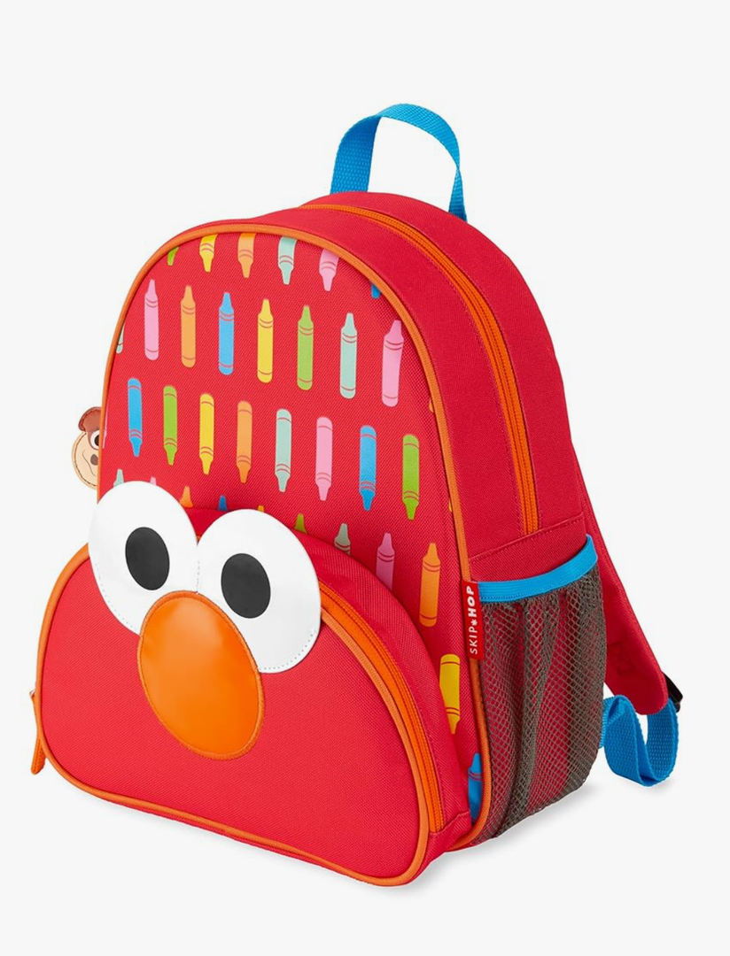 Skip Hop Unisex Little Kid Backpack, Elmo