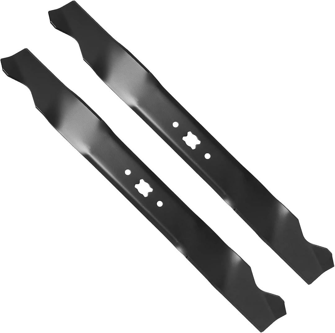 942-0741A Mulching Blade Fits for Craftsman 21" Deck, 942-0741 Mower Blades for Troy Bilt TB130 TB230 410 Craftsman 247 Series Push Mower, SC700E Self Propelled, 2 Pack