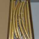 Metal Arch Backdrop Stand, 7.2FT+6FT Wedding Arch Backdrop Stand, Set of 2 Gold Backdrop Arch Stand, Wedding Arch Frame for Wedding Ceremony Birthday Party Baby Shower Graduation Ceremony Decoration